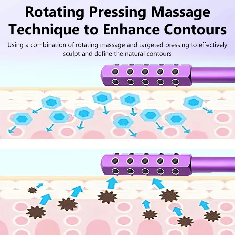 Germanium Face Massage Beauty Acupoint Roller Stick Wholesale