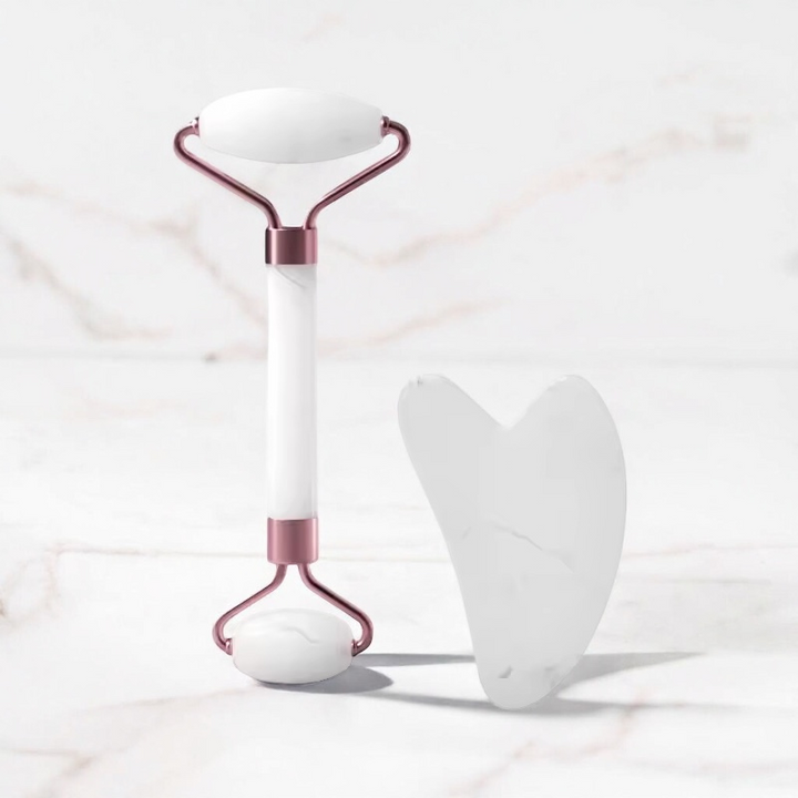 Gua-Sha and Roll Face