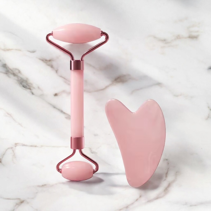 Gua-Sha and Roll Face