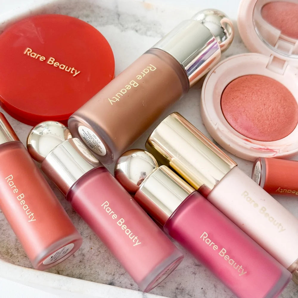 Rare Beauty Soft Pinch Liquid Blush Silky and Glides On Smoothly Long Lasting Plump Makeup Hope Love Virtue Happy Wonder Worth