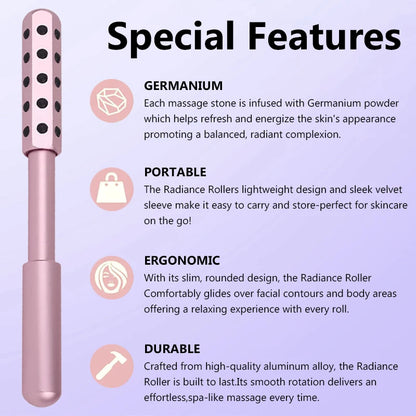 Germanium Face Massage Beauty Acupoint Roller Stick Wholesale 