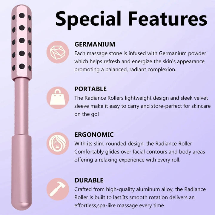 Germanium Face Massage Beauty Acupoint Roller Stick Wholesale 